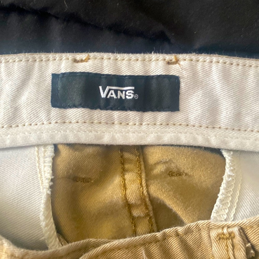 VANS flat front chino pants 29
